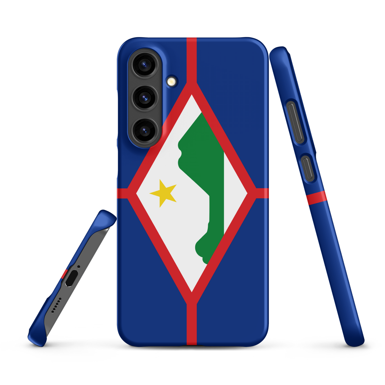 Sint Eustatius Flag Snap case for Samsung®