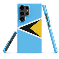 Thumbnail for St. Lucia Flag Snap case for Samsung®