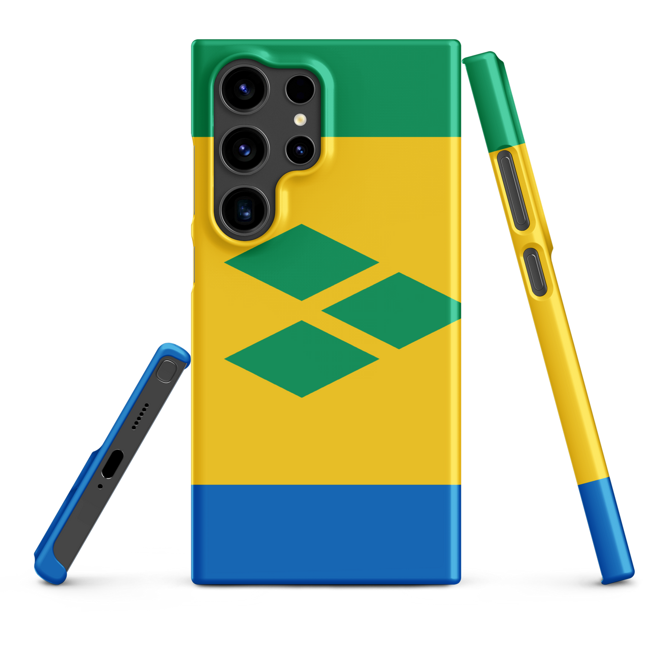 St. Vincent and the Grenadines Flag Snap case for Samsung®