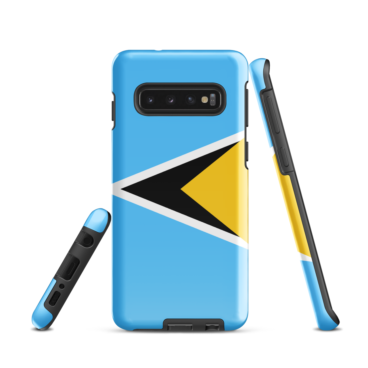 St. Lucia Flag Tough case for Samsung®