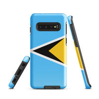 Thumbnail for St. Lucia Flag Tough case for Samsung®