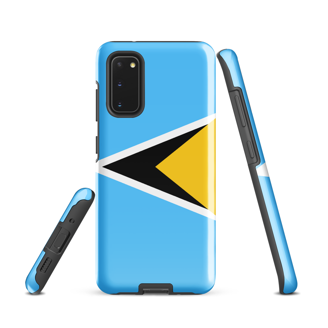 St. Lucia Flag Tough case for Samsung®