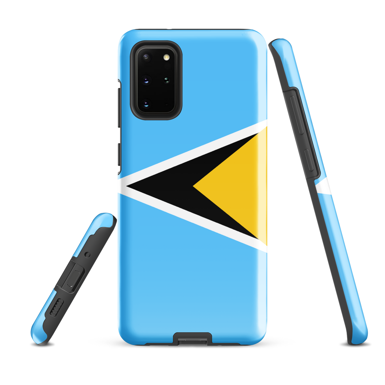 St. Lucia Flag Tough case for Samsung®