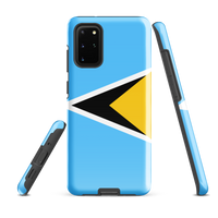 Thumbnail for St. Lucia Flag Tough case for Samsung®