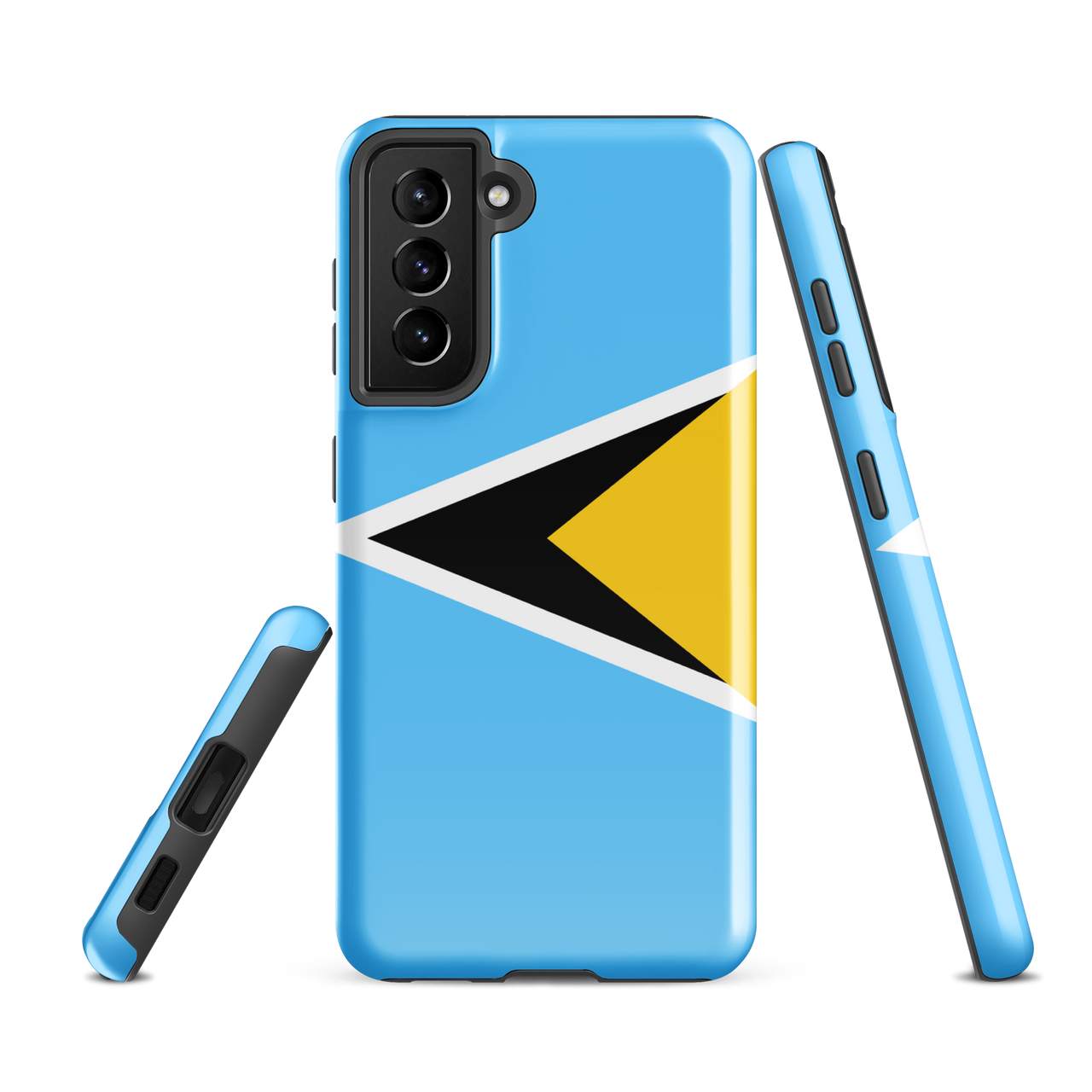 St. Lucia Flag Tough case for Samsung®