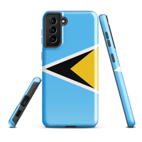 Thumbnail for St. Lucia Flag Tough case for Samsung®