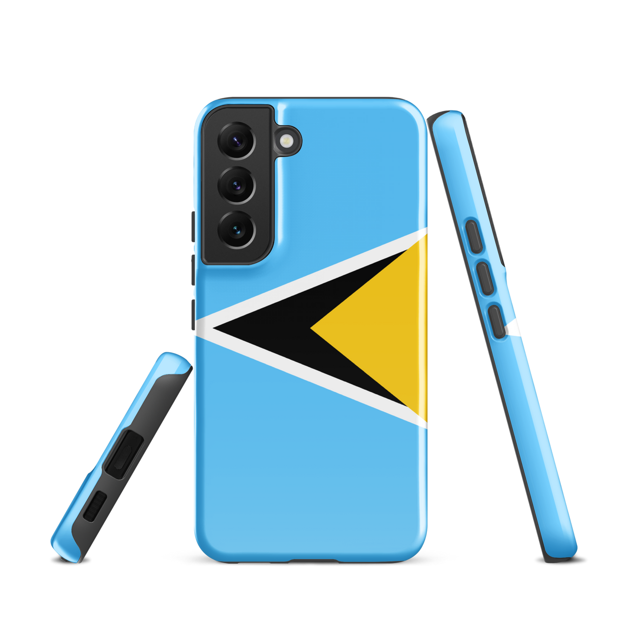 St. Lucia Flag Tough case for Samsung®