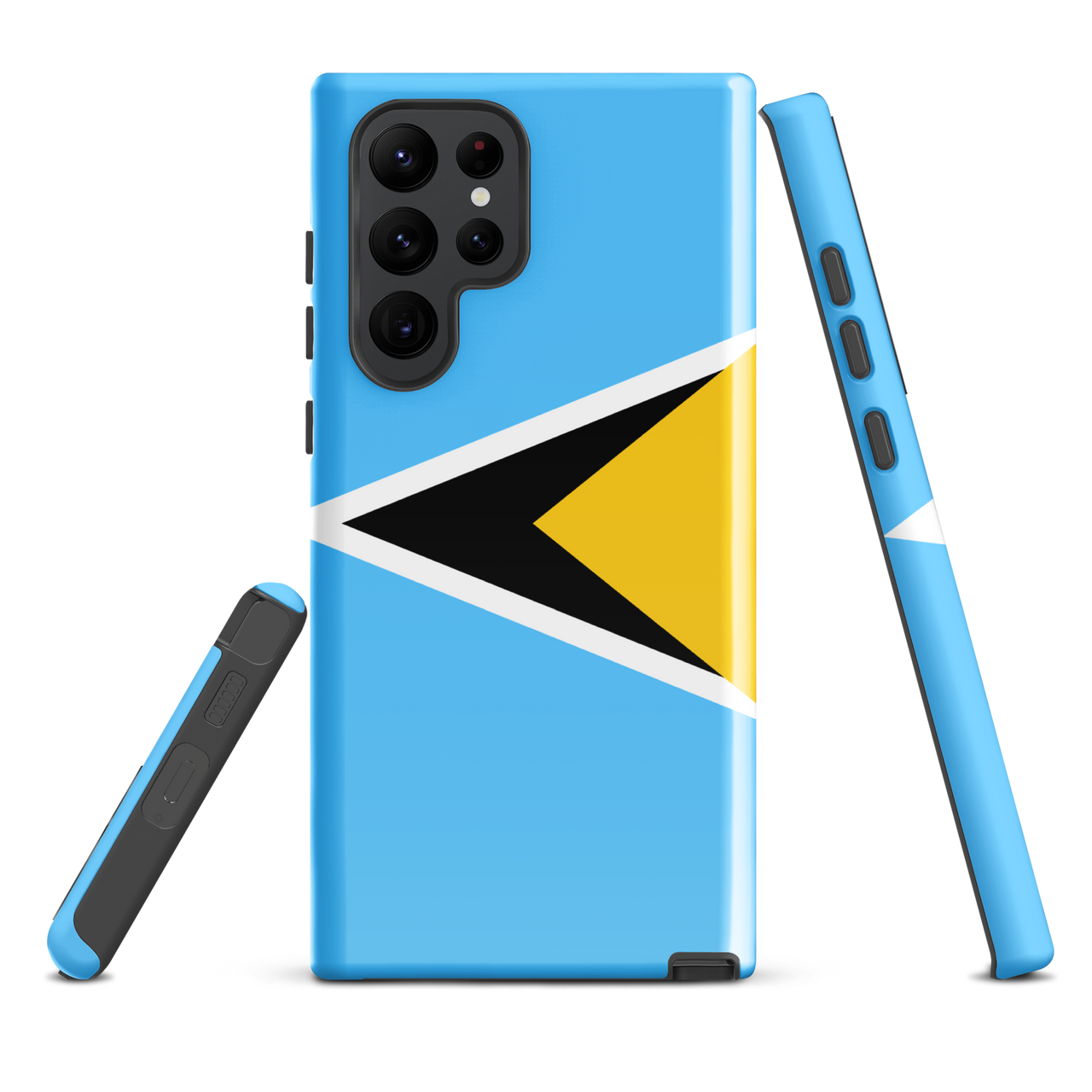 St. Lucia Flag Tough case for Samsung®