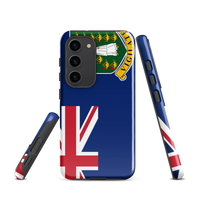 Thumbnail for British Virgin Islands Flag Tough case for Samsung®