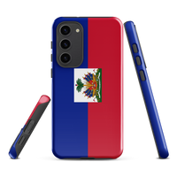 Thumbnail for Haiti Flag Tough case for Samsung®