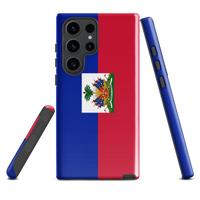 Thumbnail for Haiti Flag Tough case for Samsung®