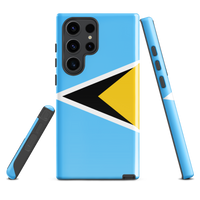 Thumbnail for St. Lucia Flag Tough case for Samsung®