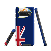 Thumbnail for Anguilla Flag Tough case for Samsung®