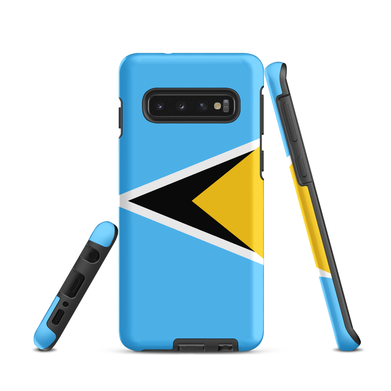 St. Lucia Flag Tough case for Samsung®