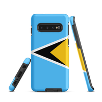 Thumbnail for St. Lucia Flag Tough case for Samsung®