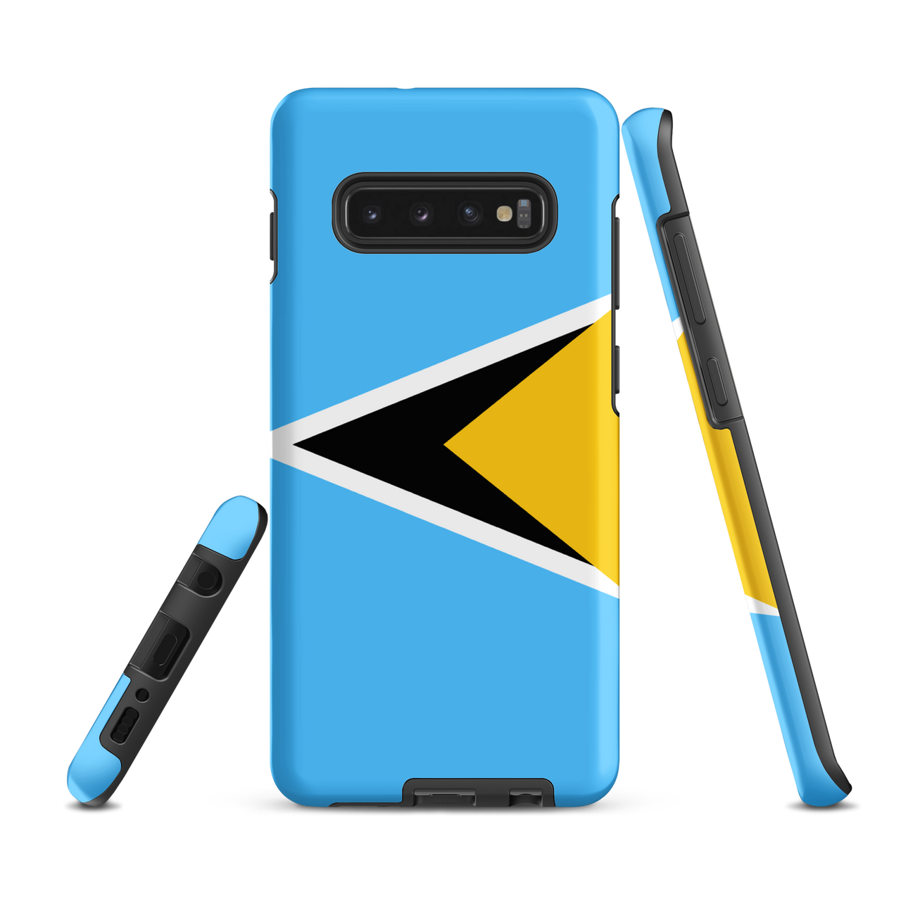 St. Lucia Flag Tough case for Samsung®