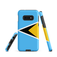 Thumbnail for St. Lucia Flag Tough case for Samsung®