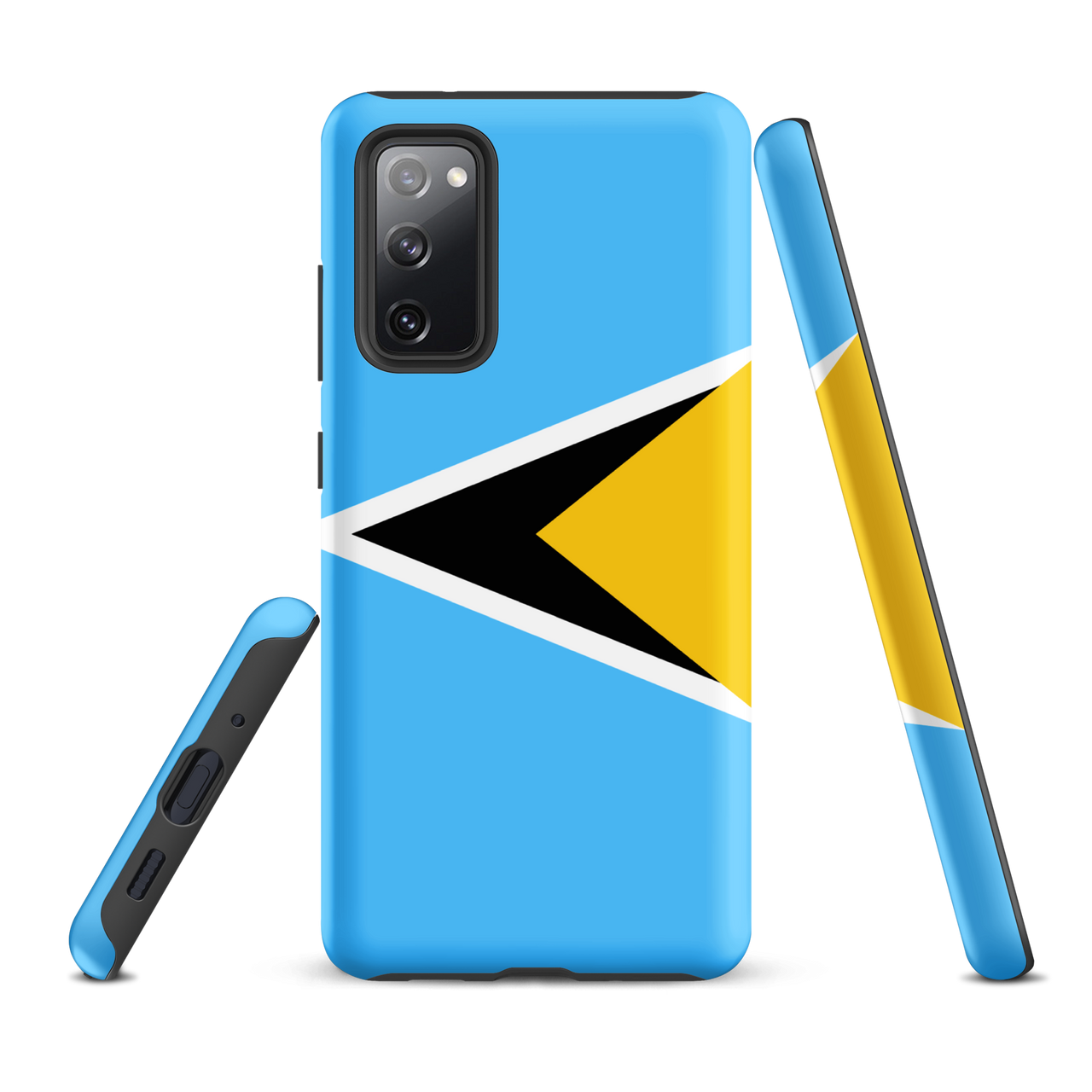 St. Lucia Flag Tough case for Samsung®