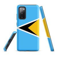 Thumbnail for St. Lucia Flag Tough case for Samsung®