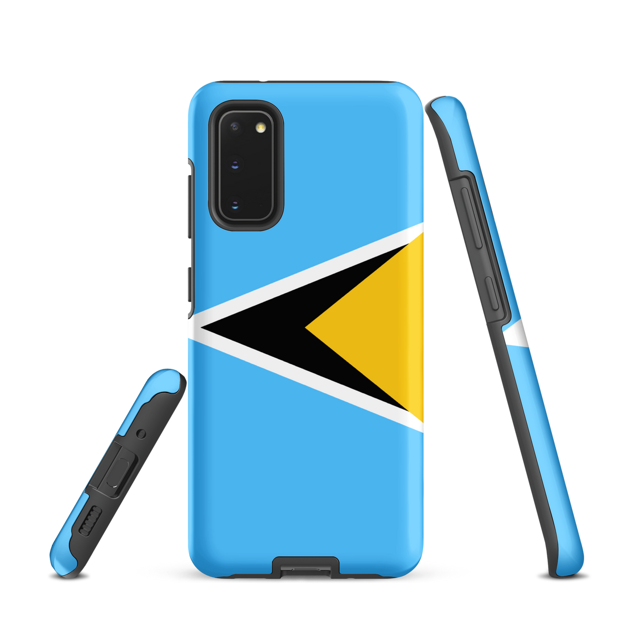 St. Lucia Flag Tough case for Samsung®