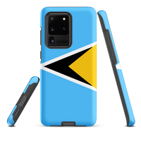 Thumbnail for St. Lucia Flag Tough case for Samsung®