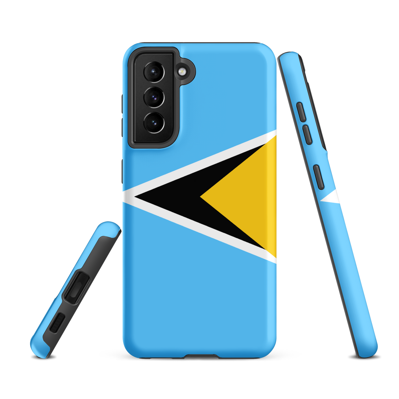 St. Lucia Flag Tough case for Samsung®