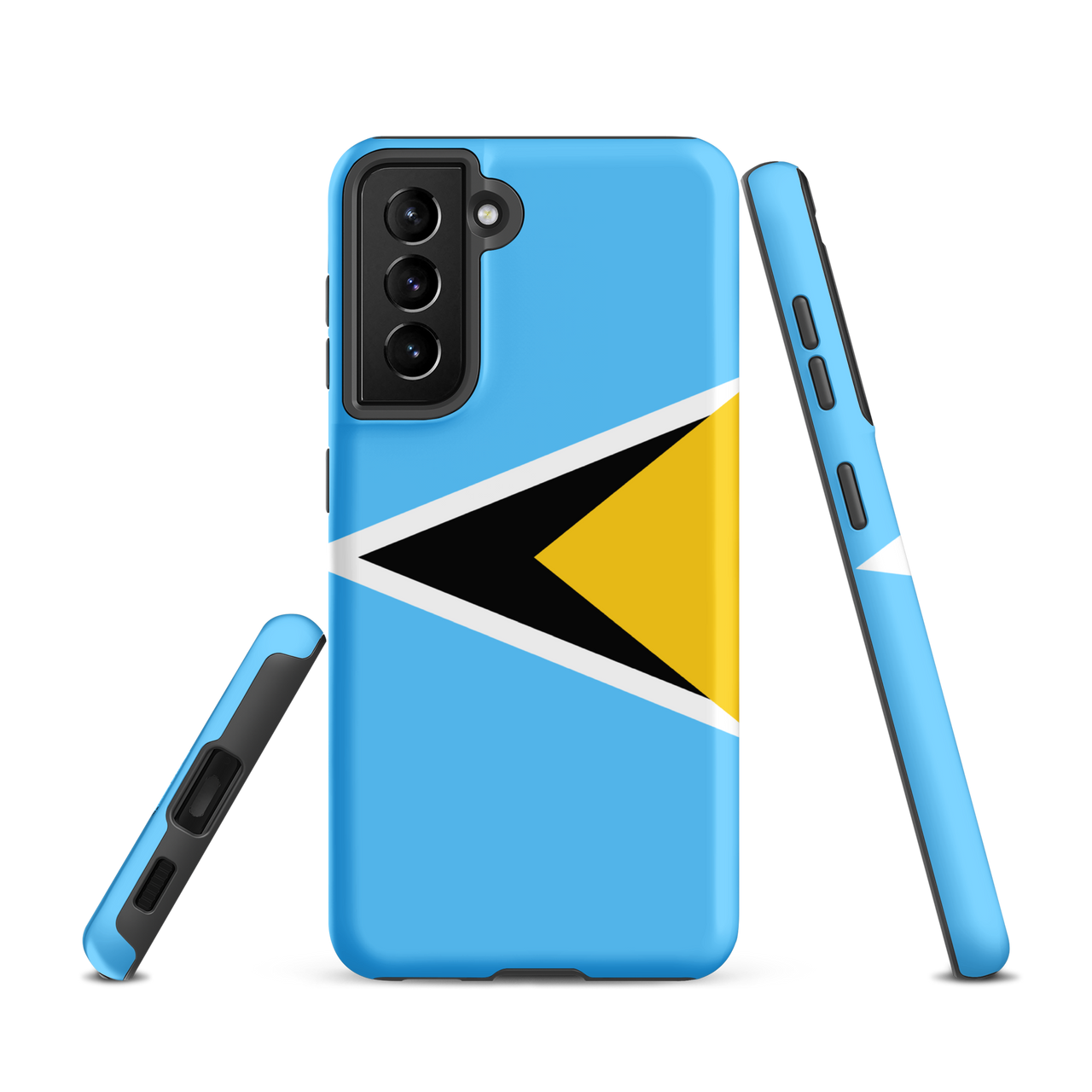 St. Lucia Flag Tough case for Samsung®