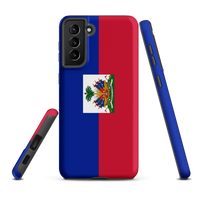 Thumbnail for Haiti Flag Tough case for Samsung®