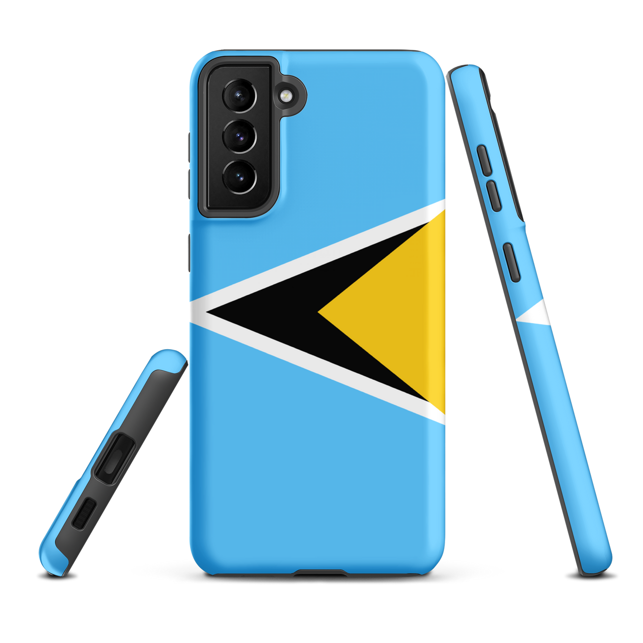 St. Lucia Flag Tough case for Samsung®