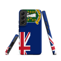 Thumbnail for British Virgin Islands Flag Tough case for Samsung®