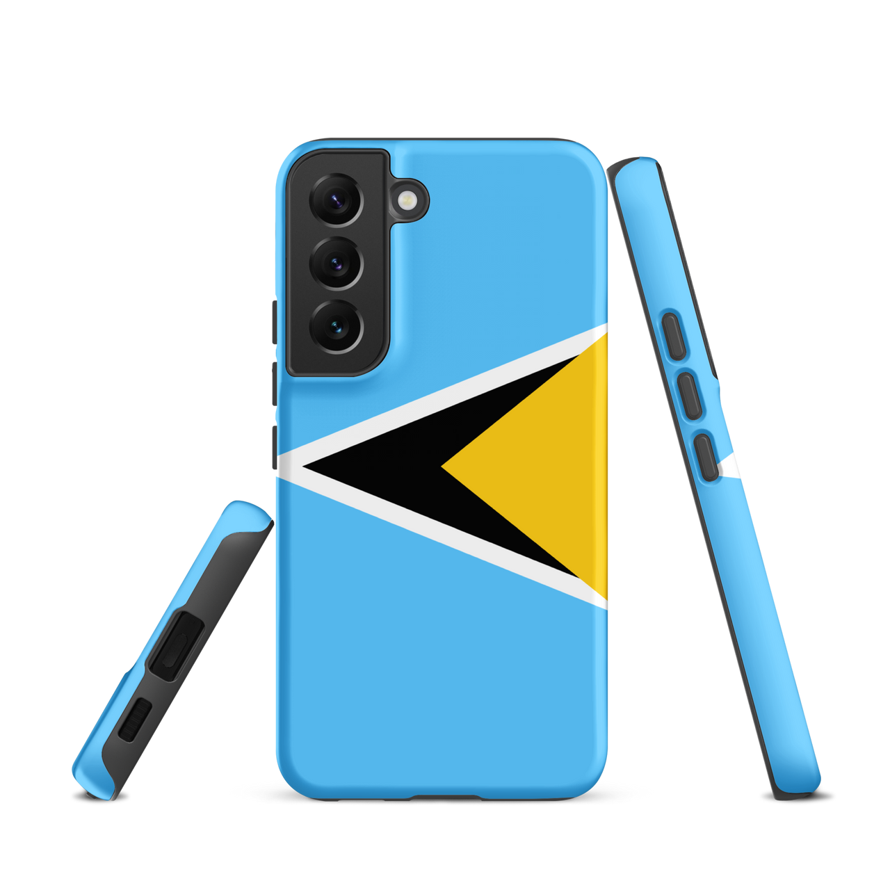 St. Lucia Flag Tough case for Samsung®