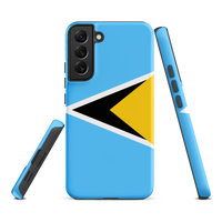 Thumbnail for St. Lucia Flag Tough case for Samsung®