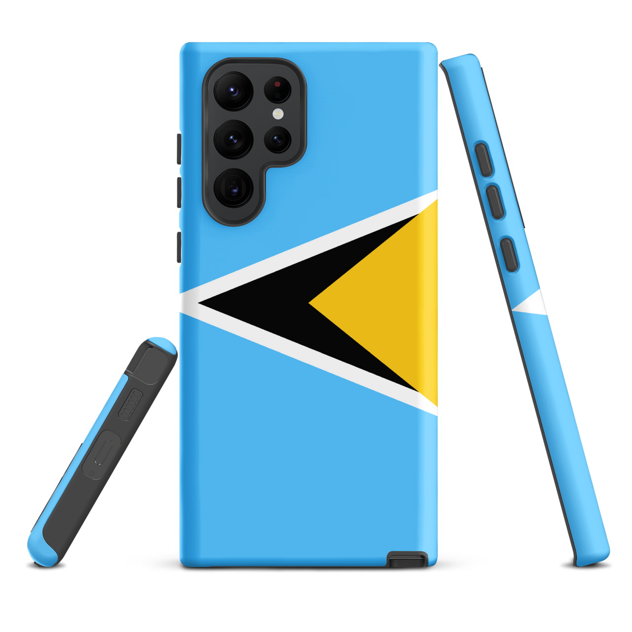 St. Lucia Flag Tough case for Samsung®