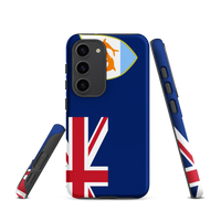 Thumbnail for Anguilla Flag Tough case for Samsung®