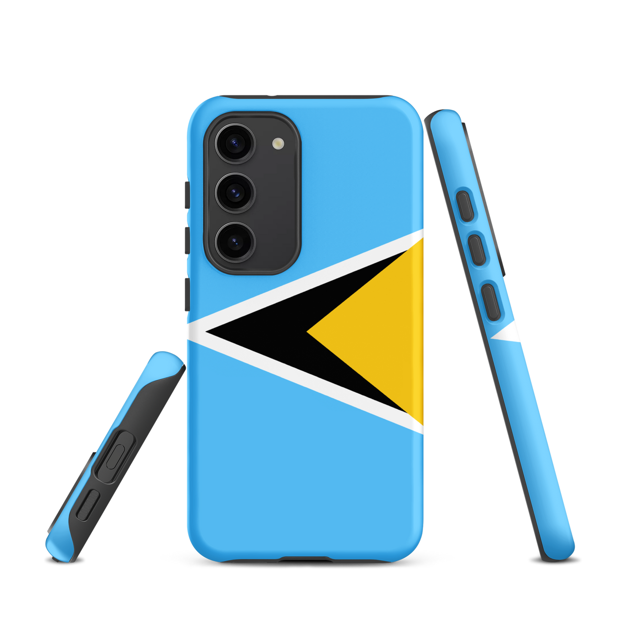 St. Lucia Flag Tough case for Samsung®