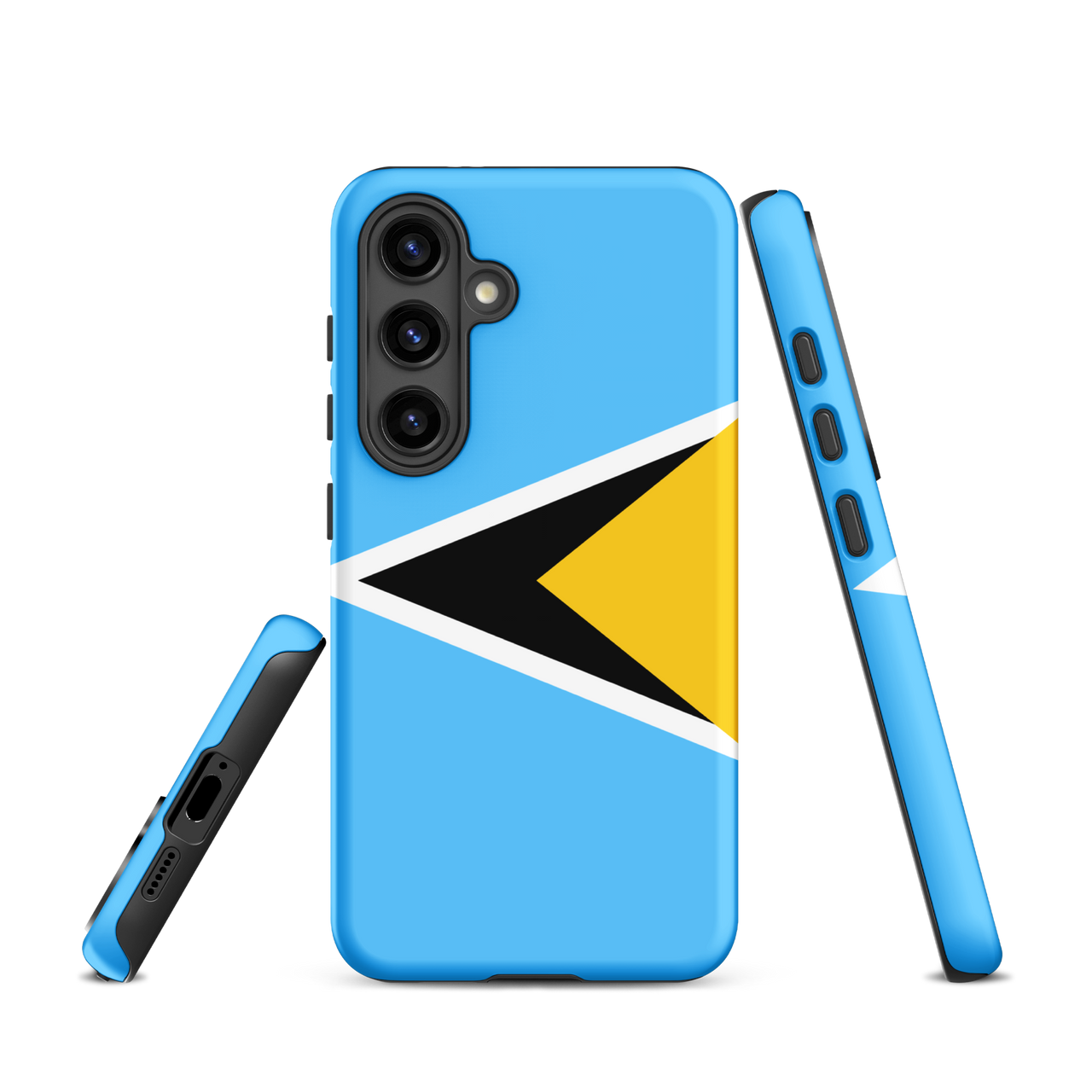 St. Lucia Flag Tough case for Samsung®