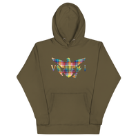 Thumbnail for Virgin Is1lands Madras Flag Unisex Hoodie