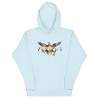 Thumbnail for Virgin Islands Madras Flag Unisex Hoodie