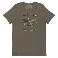 Thumbnail for Rock City Veteran Green Camo Virgin Islands Flag Unisex T-Shirt