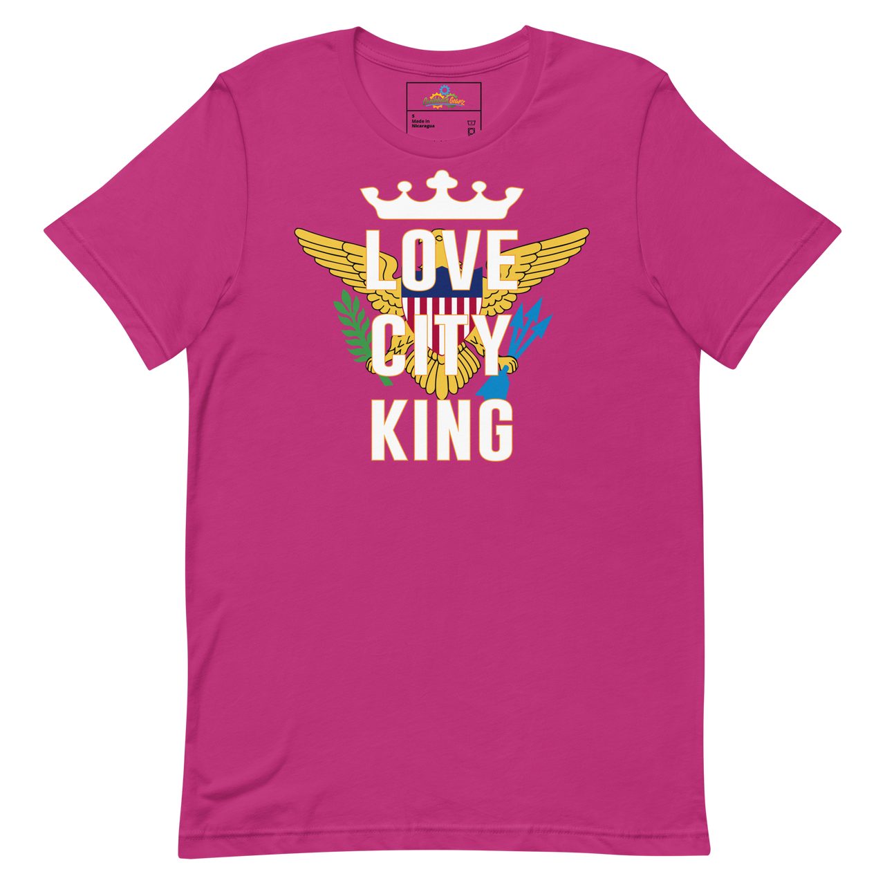 Love City King Unisex t-shirt