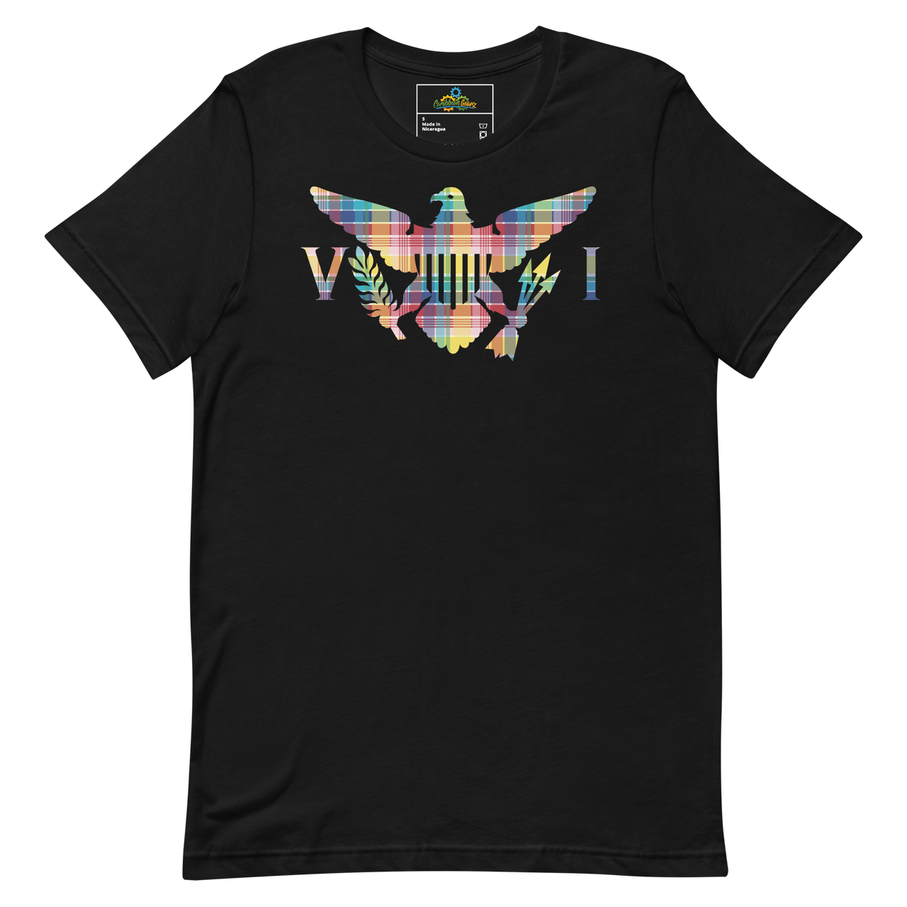 Virgin Islands Madras Flag Unisex T-Shirt