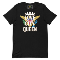 Thumbnail for Love City Queen Unisex t-shirt