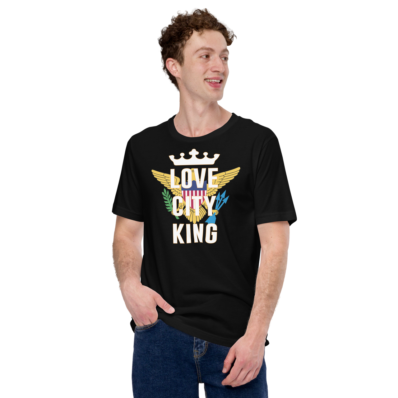 Love City King Unisex t-shirt