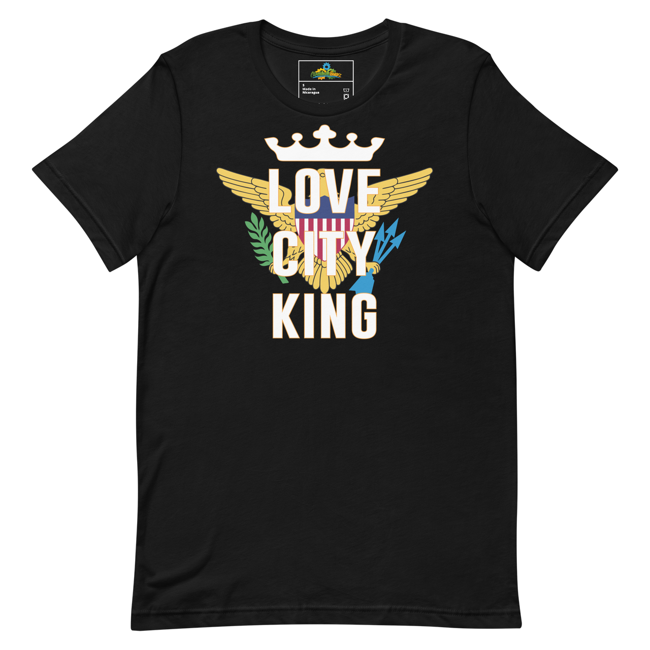 Love City King Unisex t-shirt