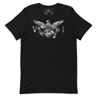 Thumbnail for Virgin Islands Flag Snow Camo Unisex t-shirt