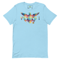 Thumbnail for Virgin Islands Madras Flag Unisex T-Shirt