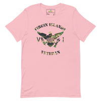 Thumbnail for Virgin Islands Veteran Green Camo Unisex t-shirt