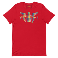 Thumbnail for Virgin Islands Madras Flag Unisex T-Shirt