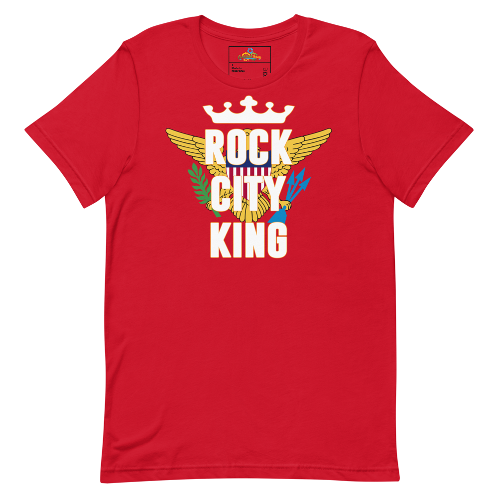 Rock City King Unisex t-shirt