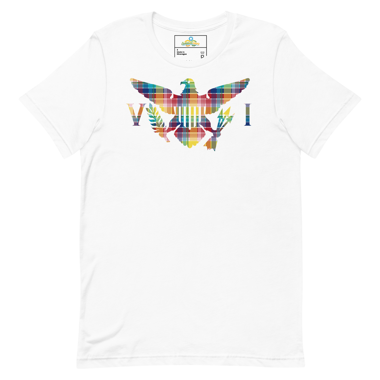 Virgin Islands Madras Flag Unisex T-Shirt